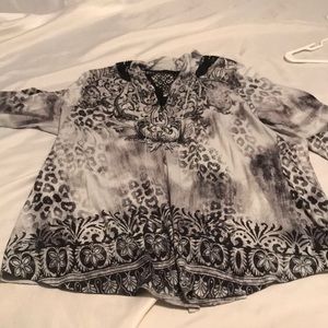 3/4 sleeve Christopher & banks cardigan